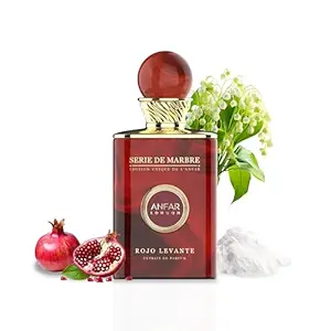 Rojo Levante, Extrait de Parfum, UNISEX, Strawberry, Mandarin Orange, Violet, Jasmine, Musk, For Women & Men