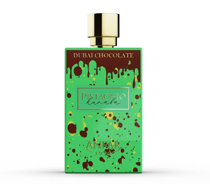 AROMA CONCEPTS | Dubai Chocolate Perfume Pistachio Kunafa Fragrance EDP 2.7 Fl Oz | Unisex Sweet Gourmand Perfume with Chocolate, Caramel & Pistachio | Arabian Dessert-Inspired Luxury Scent Perfume Sphere