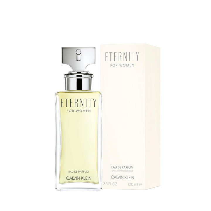 Calvin Klein Eternity Eau de Parfum – Floral Women's Perfume – With Notes of Bergamot, White Lily, White Rose, Sandalwood & Amber – Long Lasting Fragrance Perfume Sphere