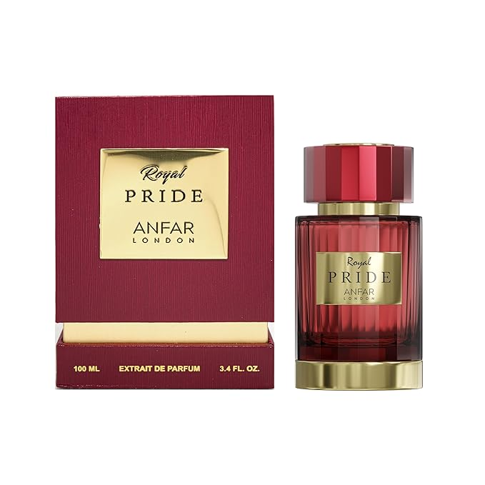 ROYAL PRIDE Perfume Extrait de Parfum POUR HOMME, 3.4 Fl. Oz., Pear, Lavender, Mint, Bergamot, Lemon, Cinnamon, Clary Sage,FOR MEN,100ML