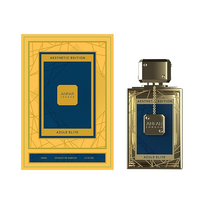 Azule Elite Aesthetic Edition POUR HOMME Extrait de Parfum, 3.4 fl oz, Patchouli, Oud, Cinnamon, Cardamom, Woody, Musky, Ambery, Sandalwood.FOR MEN.