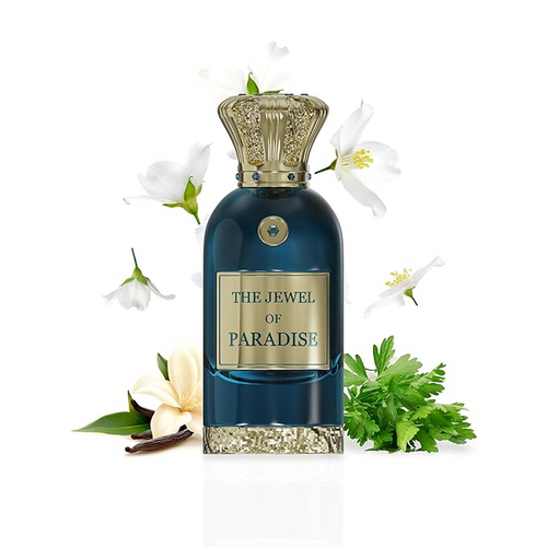 THE JEWEL OF PARADISE Perfume Extrait de Parfum, 3.4 oz, Unisex,FOR MEN &WOMEN,100ML, NOTES NEROLI,BERGAMOT,PINK PEPPER&CORIANDER