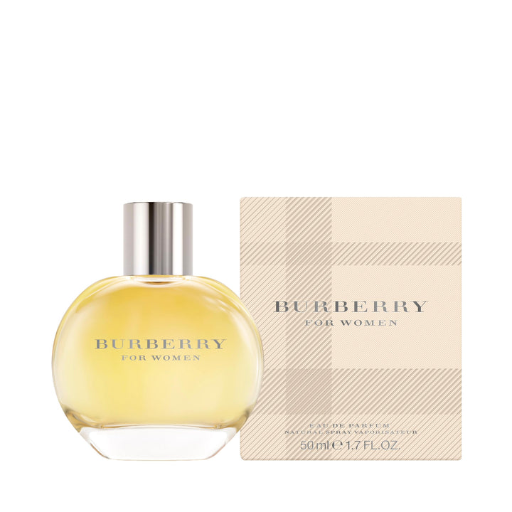 BURBERRY Classic Eau de Parfum – Ambery Women's Perfume – With Notes of Green Apple, Sandalwood & Vanilla – Luxury Perfumes for Women – Long Lasting Fragrance Perfume Sphere