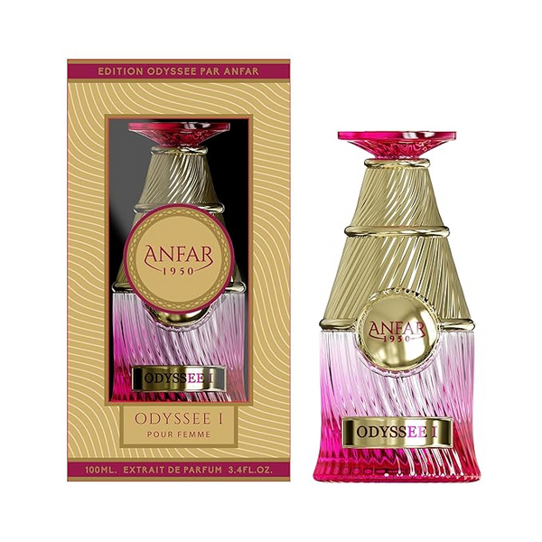 Odyssee I Pour Femme 1950, Extrait de Parfum, 3.4 fl oz, Strawberry, raspberry, blackberry, sour cherry, for women, 100ml.