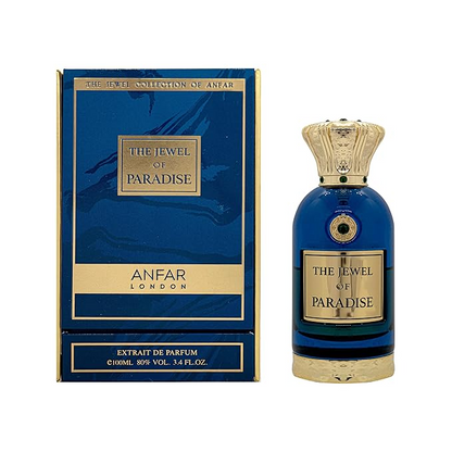 THE JEWEL OF PARADISE Perfume Extrait de Parfum, 3.4 oz, Unisex,FOR MEN &WOMEN,100ML, NOTES NEROLI,BERGAMOT,PINK PEPPER&CORIANDER