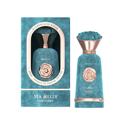 1950 Ma Belle Pour Femme Extrait de Parfum,3.4fl oz, White Amber, Peru Balm, Orange Blossom,FOR WOMEN,100ML