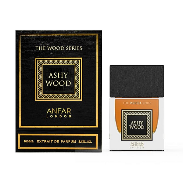 ASHY WOOD Perfume Extrait de Parfum POUR HOMME, 3.4 fl oz, Oakmoss, Seaweed, Cognac, Cinnamon, Orange Blossom, Agarwood,FOR MEN,100ML