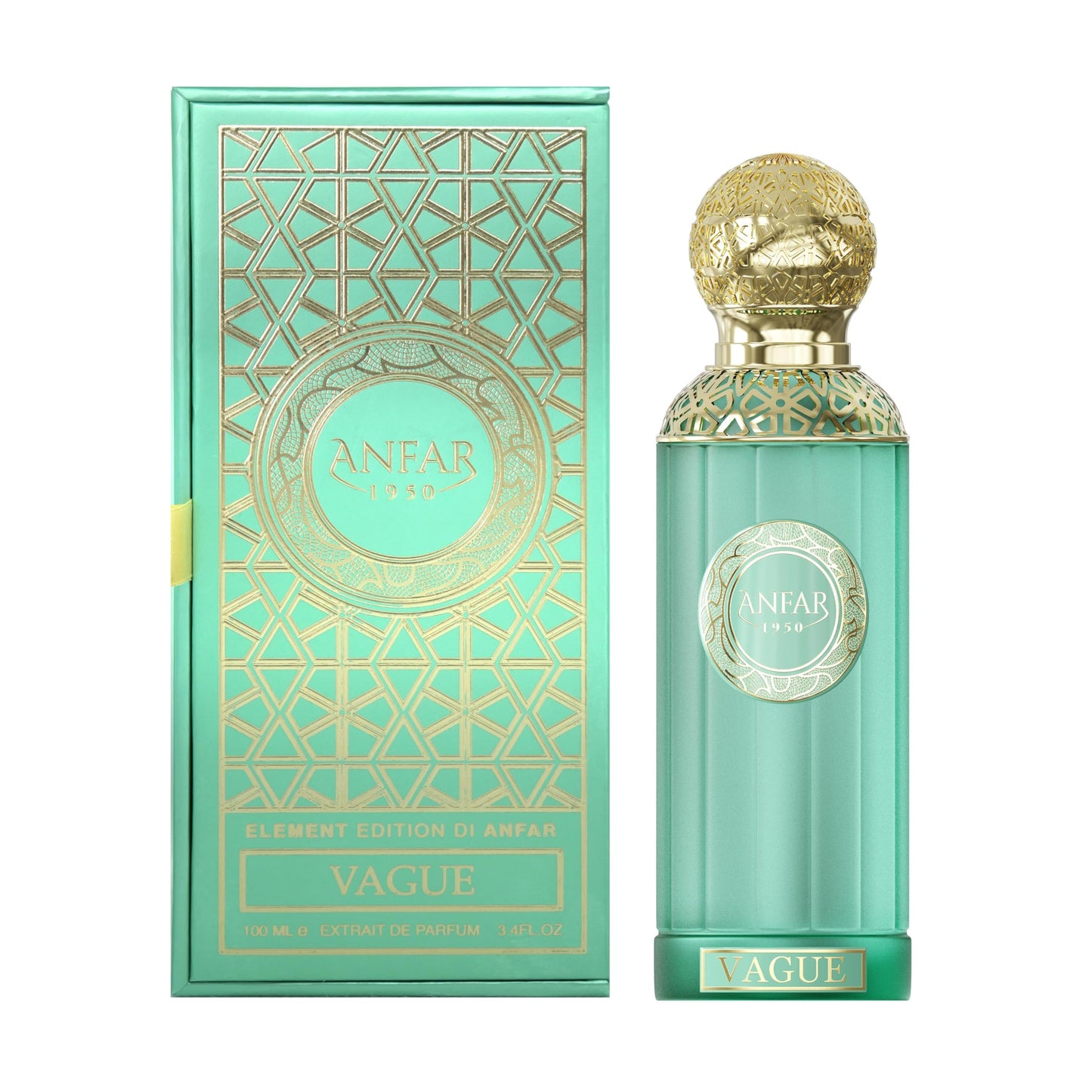 1950 Vague Unisex Extrait de Parfum, 3.4 fl oz, Sicilian Bergamot, Agarwood, Leather,MEN & WOMEN,100ML