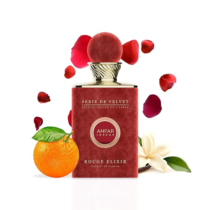 Rouge Elixir, Extrait de Parfum, Lemon Verbena, Clove, Rosewood, Mandarin Orange, 3.4oz