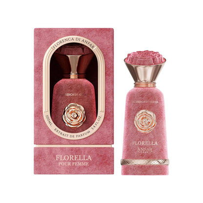 1950 FLORELLA Pour Femme Extrait de Parfum by, Floral Scent with Notes of Neroli, Rose, Vanilla, Musk,3.4OZ,FOR WOMEN,100ML