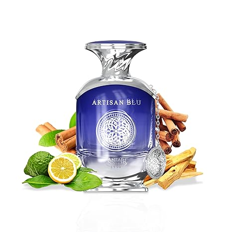 1950 ARTISAN BLU Pour Homme by Extrait de Parfum, 3.4 fl oz, Citron, Bergamot, Orange,FOR MEN,100ML