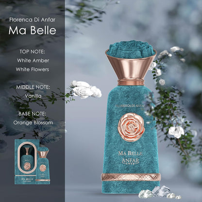 1950 Ma Belle Pour Femme Extrait de Parfum,3.4fl oz, White Amber, Peru Balm, Orange Blossom,FOR WOMEN,100ML