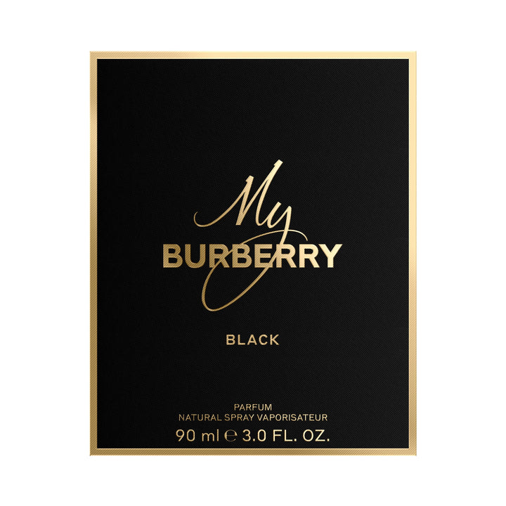 BURBERRY My Black Eau de Parfum – Women's Floral Perfume – With Notes of Jasmine, Rose, Amber & Patchouli – Luxury Perfumes for Women – Long Lasting Fragrance Perfume Sphere