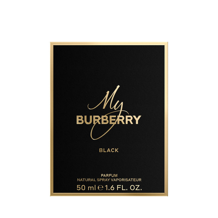 BURBERRY My Black Eau de Parfum – Women's Floral Perfume – With Notes of Jasmine, Rose, Amber & Patchouli – Luxury Perfumes for Women – Long Lasting Fragrance Perfume Sphere