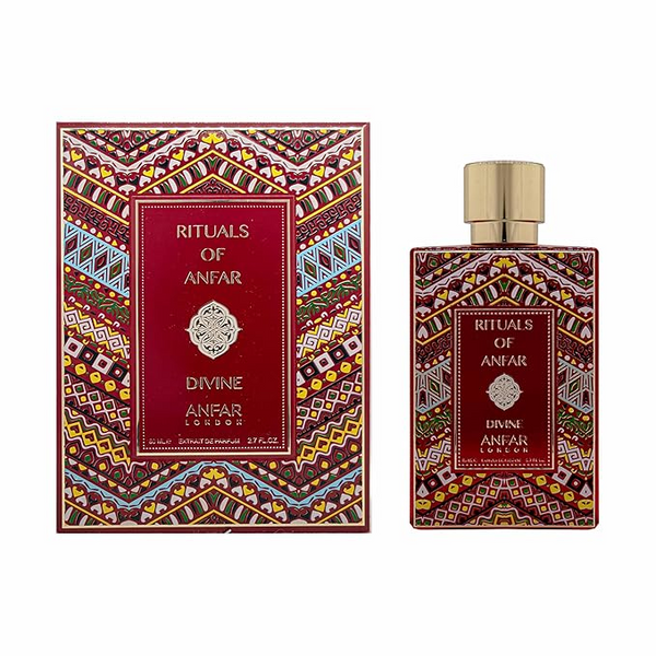 Rituals of Anfar DIVINE Perfume Unisex Perfume, Extrait de Parfum, 3.4 fl oz,FOR MEN & WOMEN,100ML