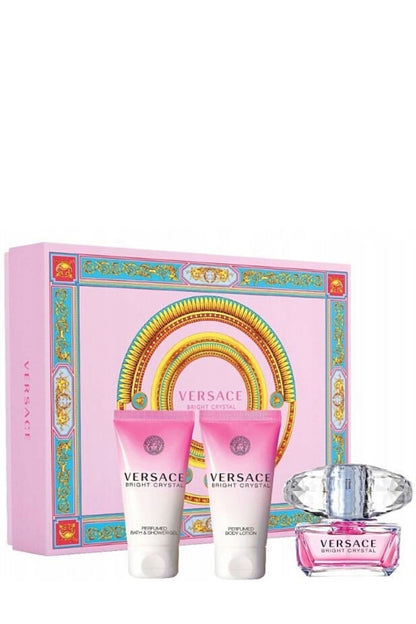 Versace | Bright Crystal Eau de Toilette 3 Piece Gift Set