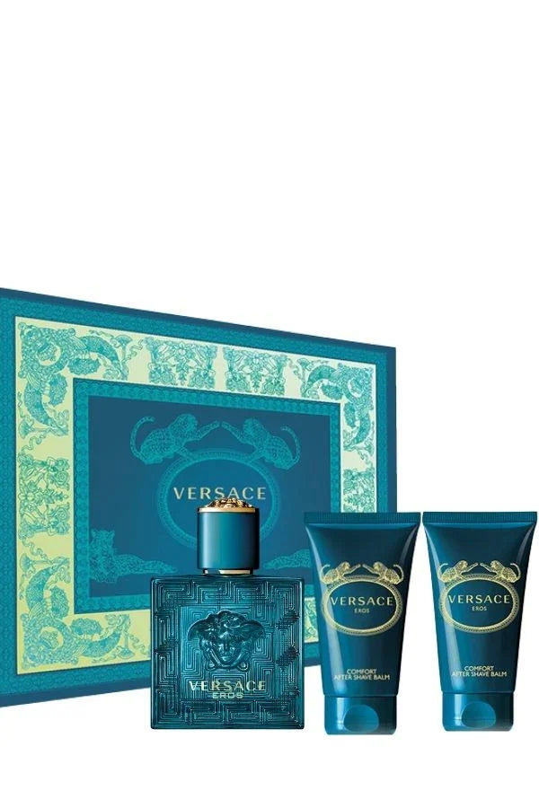 Versace | Eros for Men 3 Piece Set Eau de Toilette Perfume Sphere